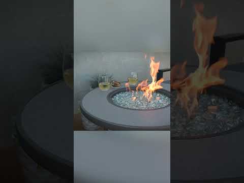 The Outdoor GreatRoom Company SF-32-K Stonefire Gas Fire Table, 32x32-Inches