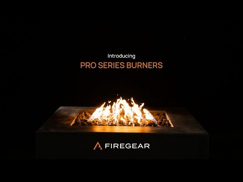 Firegear Sanctuary 1 76x38-Inch Pro Series Concrete Gas Fire Table